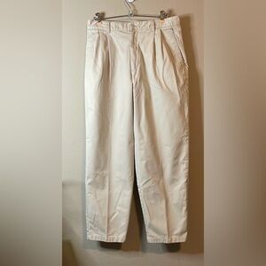 Women's Dockers Pants 100% Cotton Pleated Front Size 14P